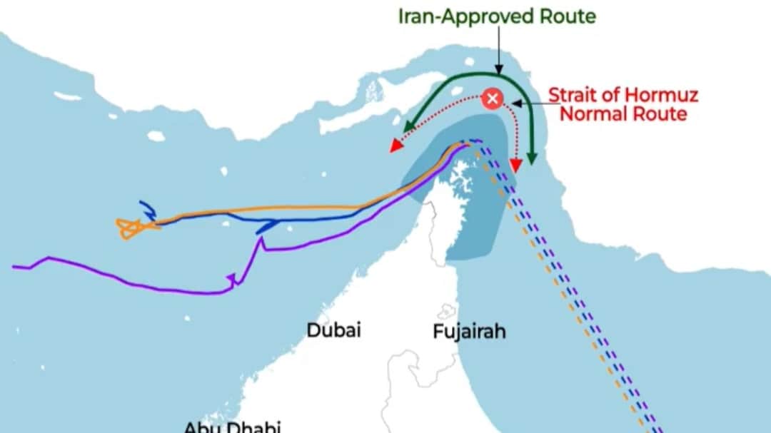 NDTV Datafy Uses OSINT, Satellite Mapping To Track New Route In Hormuz Strait - Watch