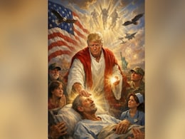 "Is It Epstein Being Cared For?" Iran's Dig At Trump Over "Jesus" Image