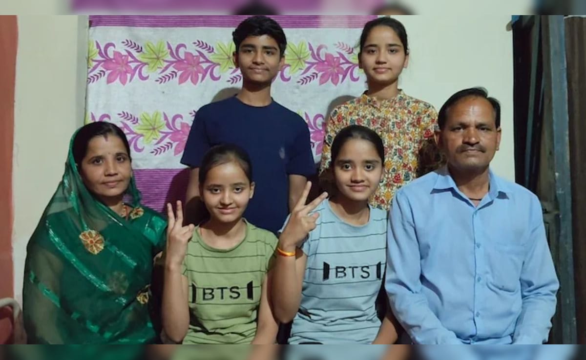 MP Board 10th Result 2026: Cook's Daughters Score Over 90% Without Coaching