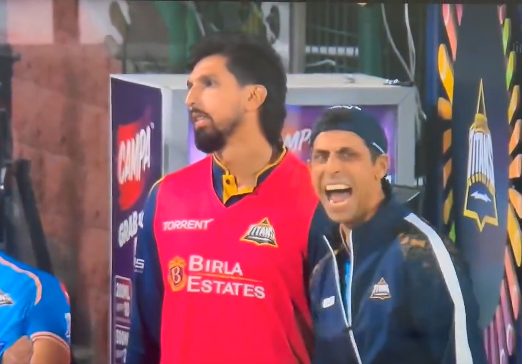 Nehra Loses Cool As Gill Concedes Four Overthrows During GT's Thriller vs DC