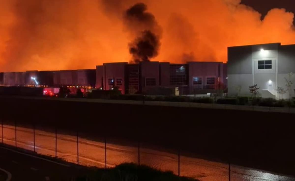 Video: Employee Starts Massive Fire At California Toilet Paper Warehouse