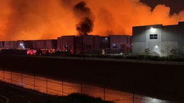 Video: Employee Starts Massive Fire At California Toilet Paper Warehouse