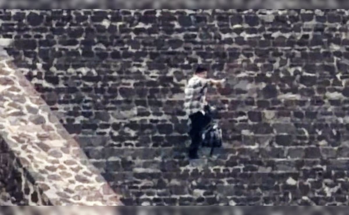 Chilling Video Shows Man Moments Before Opening Fire At Mexico Ruins