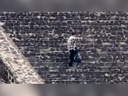 Chilling Video Shows Man Moments Before Opening Fire At Mexico Ruins