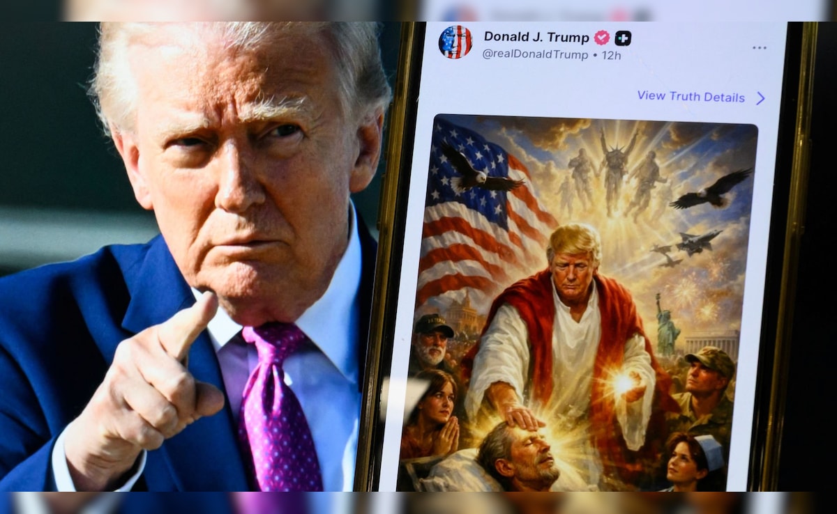 ट्रंप को ईसा मसीह ने मार दिया मुक्का! AI वाले वायरल फोटो पर मचा बवाल, अब ईरान ने यूंं लिए अमेरिका के मजे