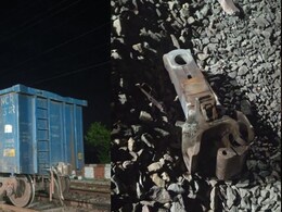 क्लिंकर लदी मालगाड़ी दो हिस्सों में बंटी, सतना-प्रयागराज रूट बाधित, मुंबई-हावड़ा मेल के यात्री घंटों तक फंसे रहे