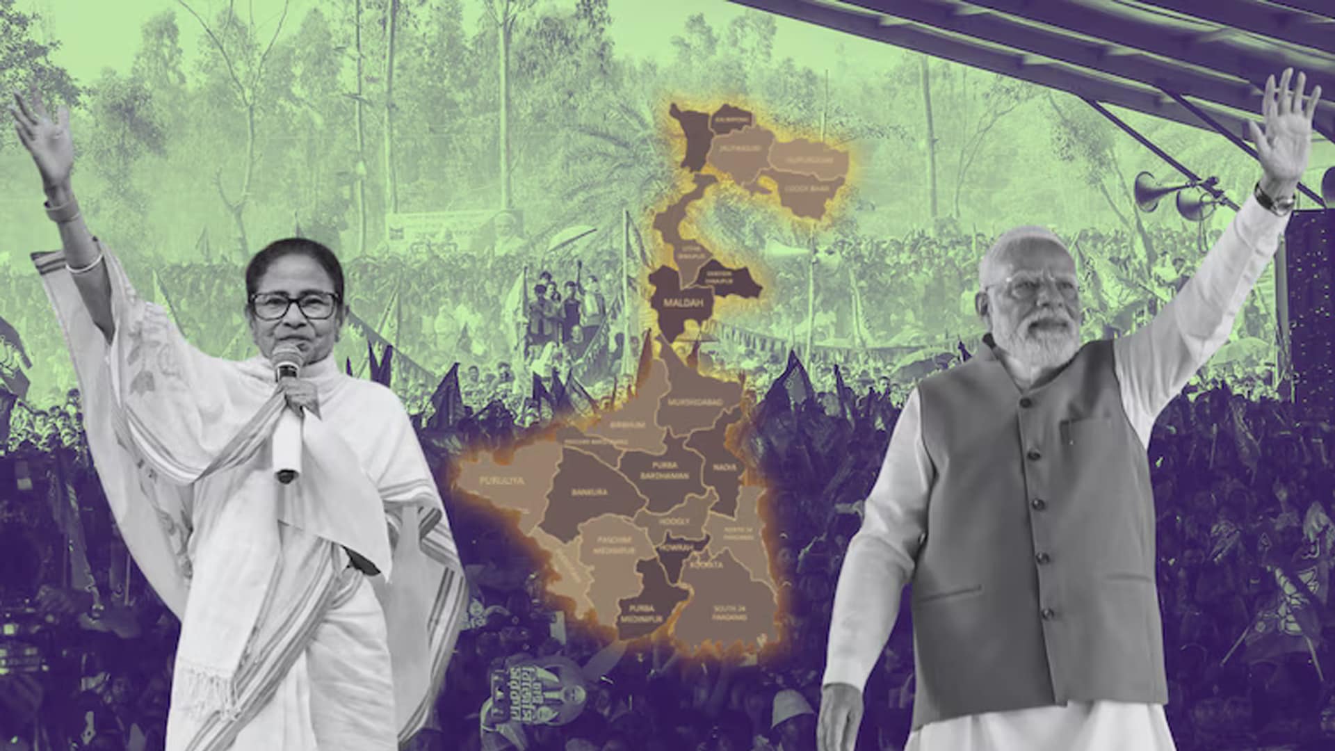 4 Exit Polls Favour BJP in Bengal, 2 Back TMC: Tight Battle Ahead