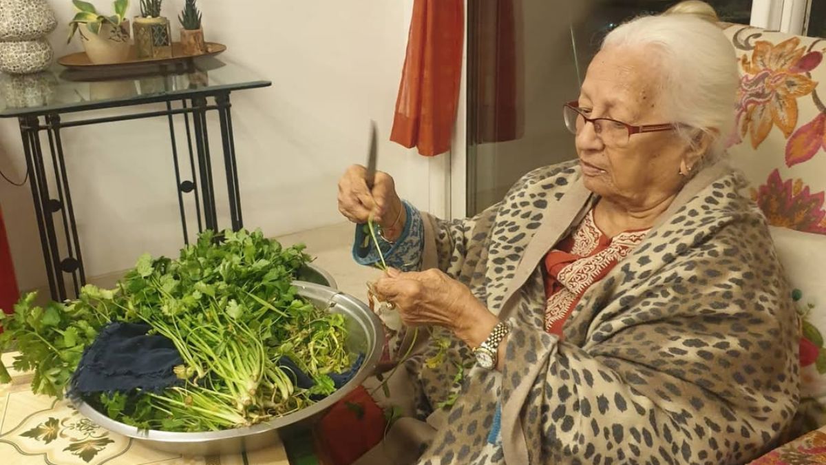 98-Year-Old Nani Who Began Selling Gujarati Snacks At 91 Is A Viral Sensation
