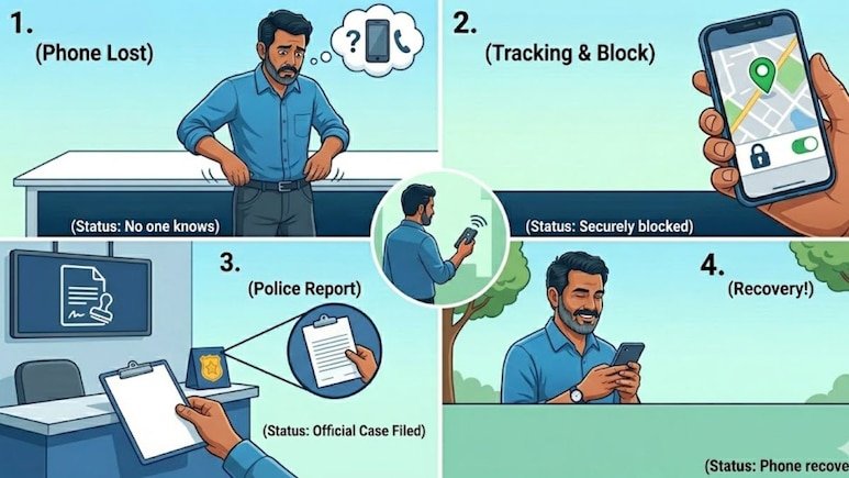 गुम हुआ फोन अब मिलेगा वापस! तेलंगाना ने CEIR सिस्टम से रच दिया इतिहास, जानें आप कैसे कर सकते हैं इस्तेमाल