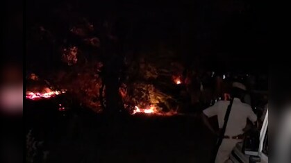 बांसवाड़ा में युवक की हत्या के बाद परिजनों ने फूंक दिया गांव, पुलिस पर भी पथराव