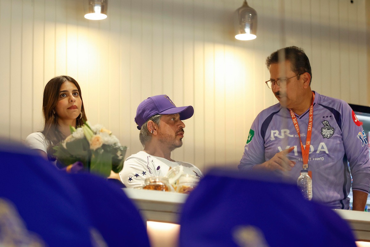 Shah Rukh In 'Intense Chat' With KKR CEO After Team Goes 2 Down vs PBKS