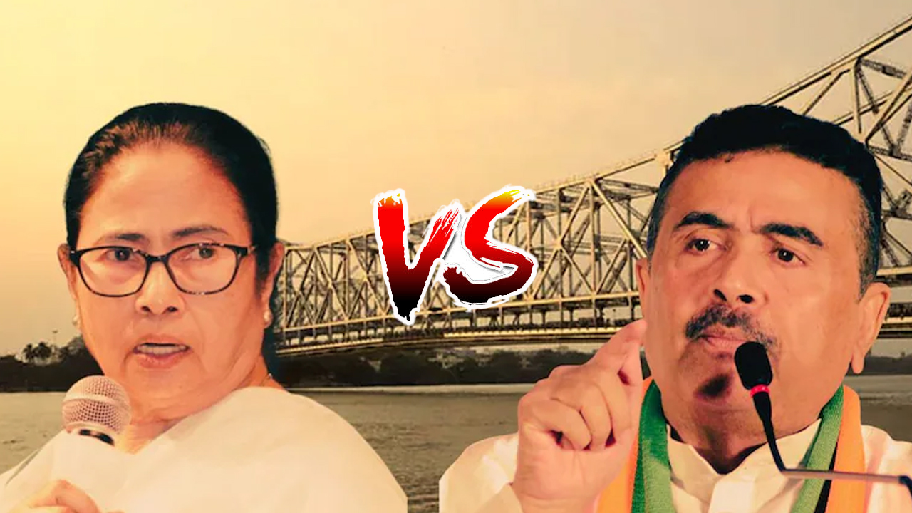 High-Voltage Showdown In Bhabanipur As Mamata Banerjee, Suvendu Adhikari Face Off On Voting Day