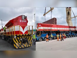 भारत में 'गंगा किनारे' बने रेल इंजन विदेश में मचाएंगे धूम, अफ्रीका की पटरियों पर दौड़ेंगे, मोजाम्बिक पहुंचा आखिरी बैच