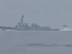 "Last Warning": Iran Releases Video Of Standoff With US Warship In Hormuz