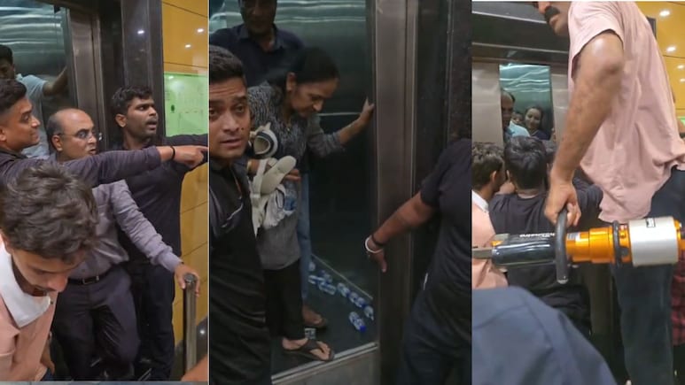 सूरत के वेसु इलाके में लिफ्ट हादसा: बेसमेंट और ग्राउंड फ्लोर के बीच फंसे 11 लोग,&nbsp;दहशत का माहौल