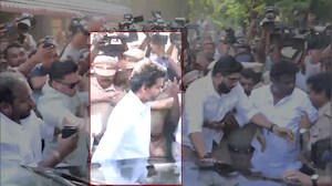 Tamil Nadu Elections: Massive Crowd As Actor Vijay Reaches Polling Booth To Cast Vote