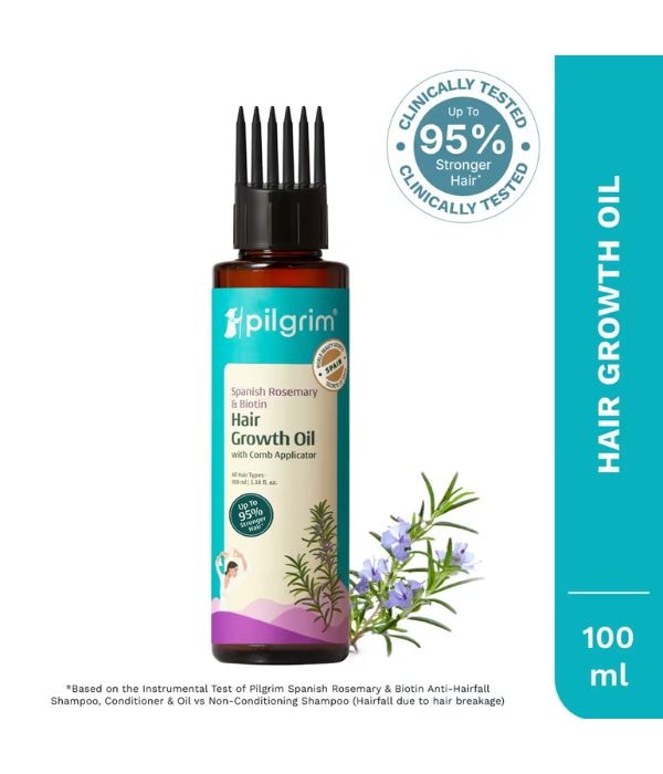 Click To Buy Pilgrim Spanish Rosemary And Biotin Hair Growth Oil 