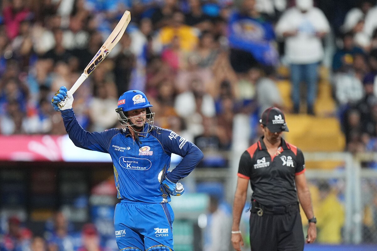 IPL 2026 Live: De Kock's Unbeaten 112 Propels MI To 195 For 6 vs PBKS