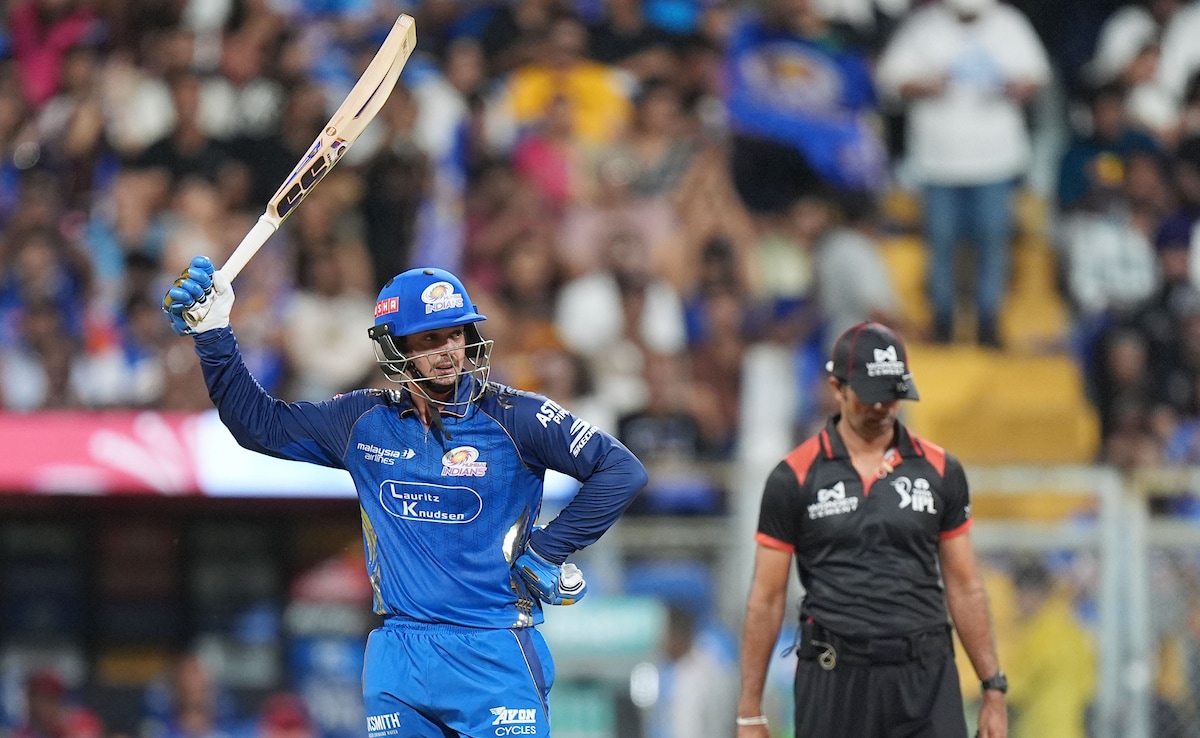 MI vs PBKS LIVE Score, IPL 2026: Quinton De Kock Surpasses MS Dhoni In Elite List, Nears Ton; Mumbai Indians Target 200-Plus Total
