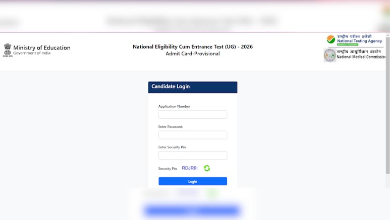 NEET UG 2026: NTA Releases Admit Cards On Website, Check Details Inside