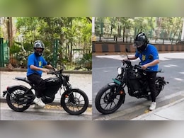 Ultraviolette CEO Rides Flying Flea C6; Welcomes Royal Enfield To The Electric Club