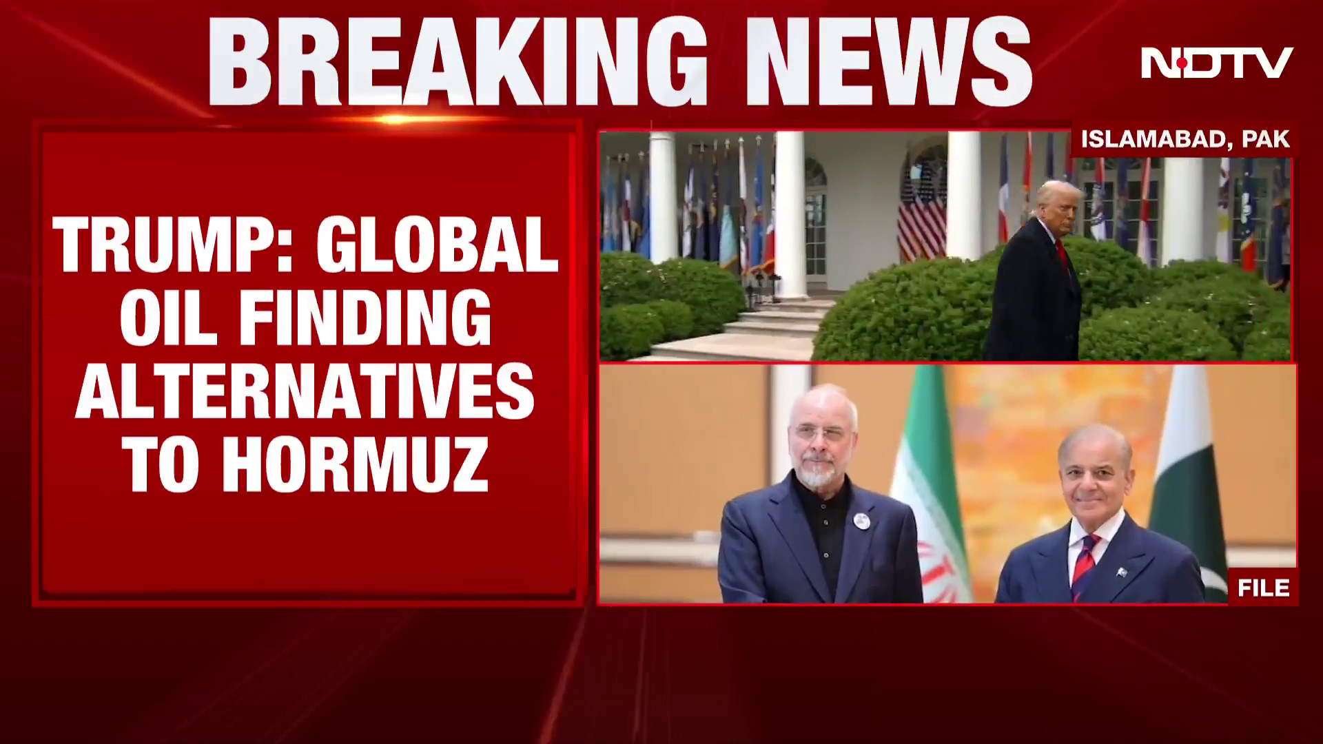 Trump Warns Of US Strike On Iran With "Best Weapons" If Talks Fail