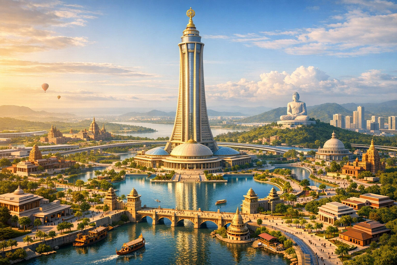 250 मीटर ऊंची विधानसभा, थीम बेस्ड उप-शहर... कैसे बसाई जा रही है देश की सबसे नई राजधानी अमरावती?