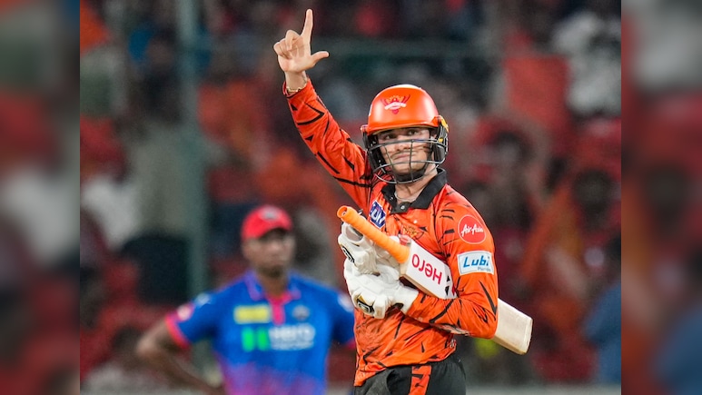 IPL 2026: Abhishek Sharma Blasts Unbeaten 135 As Sunrisers Hyderabad Post 242/2 Against Delhi Capitals &mdash; Watch
