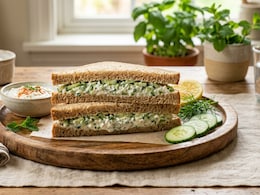 This Hung Curd Cucumber Sandwich Is Light, Cooling And WeightFriendly
