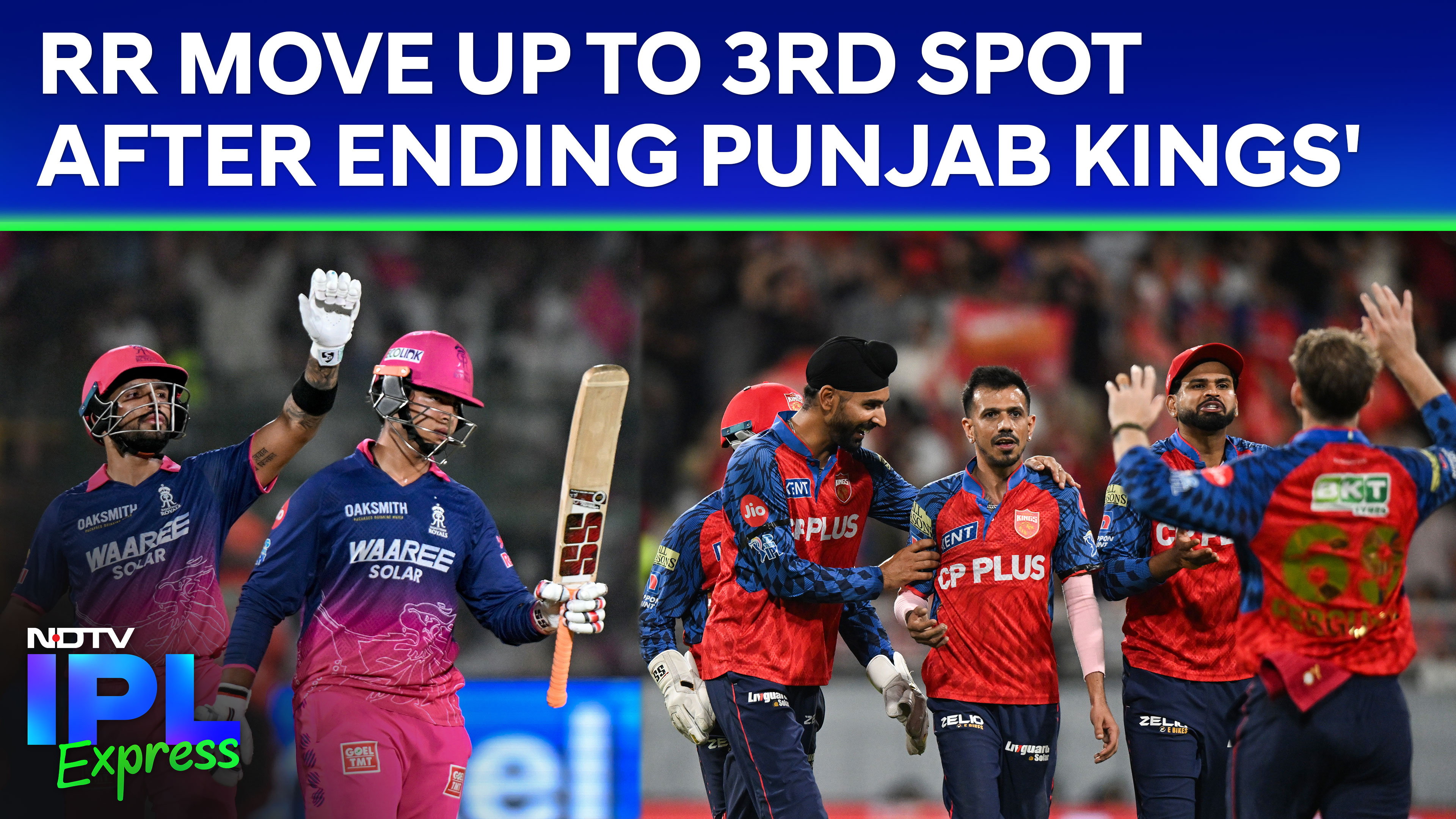 Rajasthan Royals Move Up To 3rd Spot After Ending Punjab Kings' Unbeaten Run