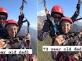 बुढ़ापे को कहा बाय-बाय, आसमान से की बात...73 साल की दादी का पैराग्लाइडिंग वीडियो वायरल