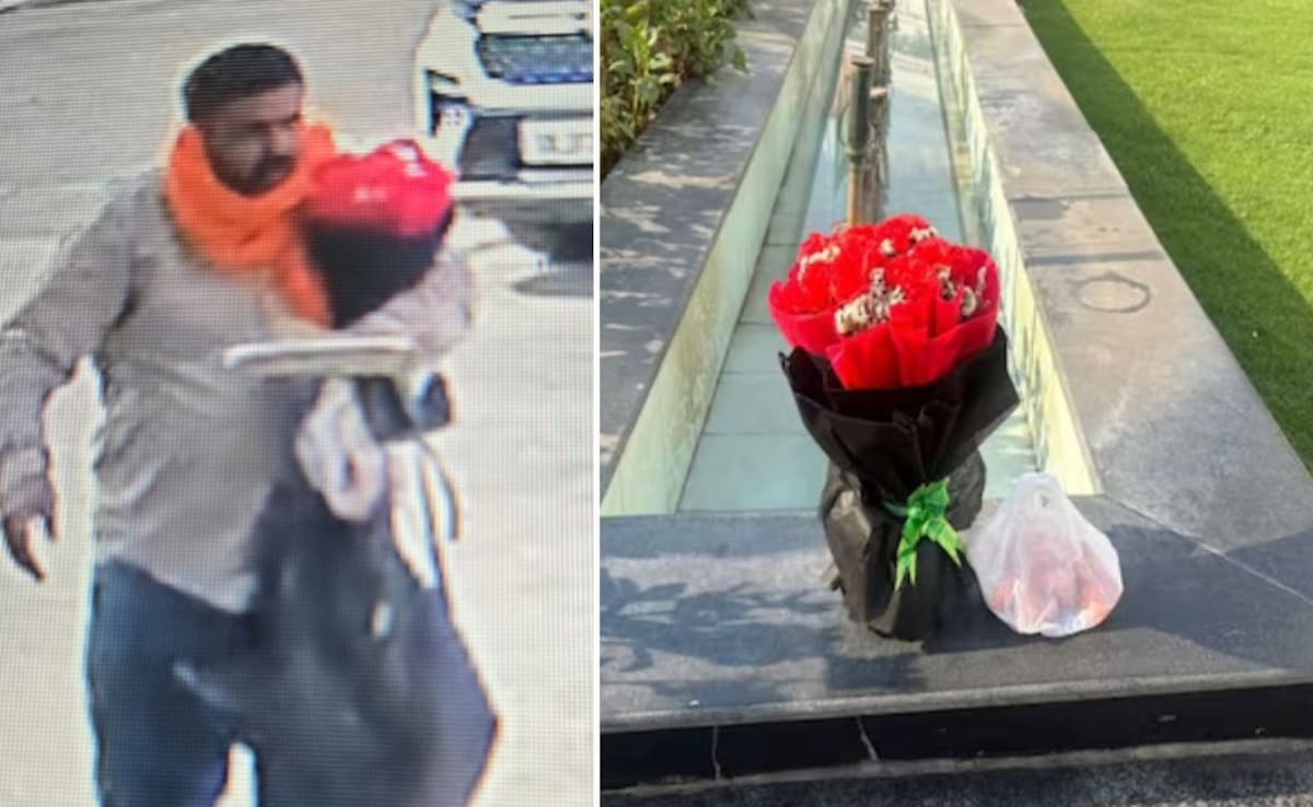 Masked Man Who Breached Delhi Assembly, Kept Bouquet Inside, Arrested