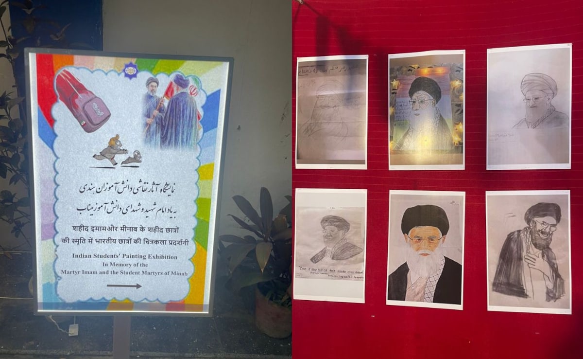 Tributes Pour In For Ali Khamenei At Iran Culture House In Delhi