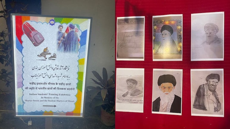 Tributes Pour In For Ali Khamenei At Iran Culture House In Delhi