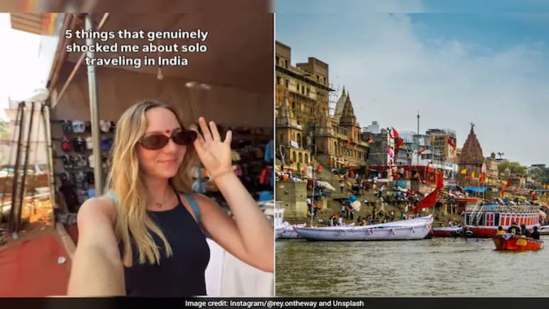 VIDEO: विदेशी तरुणीची सोलो ट्रीप! भारताबद्दल सांगितल्या 5 आश्चर्यकारक गोष्टी; ऐकून तुम्हीही थक्क व्हाल