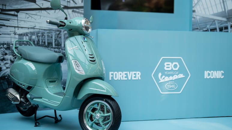 Vespa Tech 80th Special Edition Unveiled In India; Here's What's Special