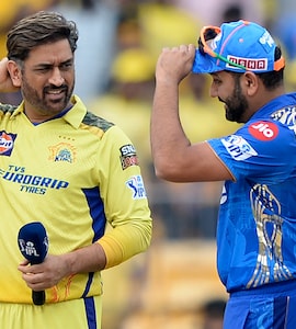MI vs CSK, IPL 2026: Rohit Sharma, MS Dhoni Perform Batting Routines Amid Fitness Concerns