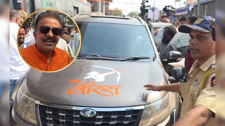 हिंदी Vs मराठी विवाद मुंबई: संजय निरुपम की गाड़ी पर पथराव, MNS कार्यकर्ता बोले-'गो बैक'