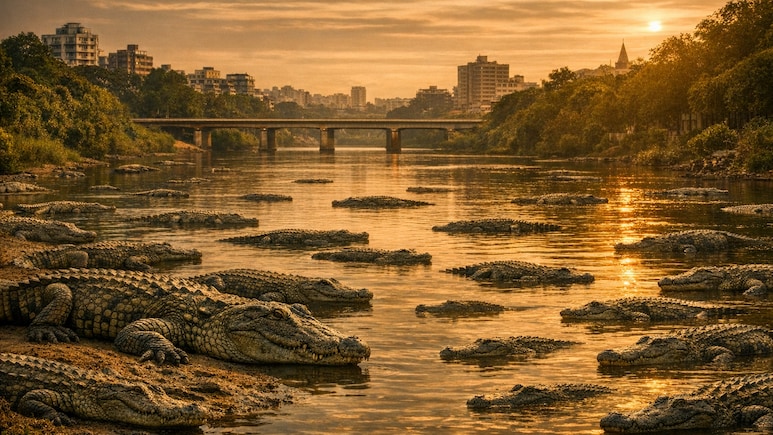 इस भारतीय नदी में हर कदम पर होते हैं मगरमच्छ, रोमांच पसंद हैं तो ही बनाएं प्लान