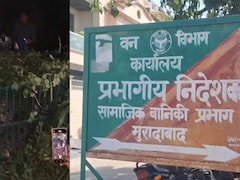 मुरादाबाद में आतंक का अंत: आदमखोर तेंदुआ पिंजरे में कैद, लोगों ने ली राहत की सांस 