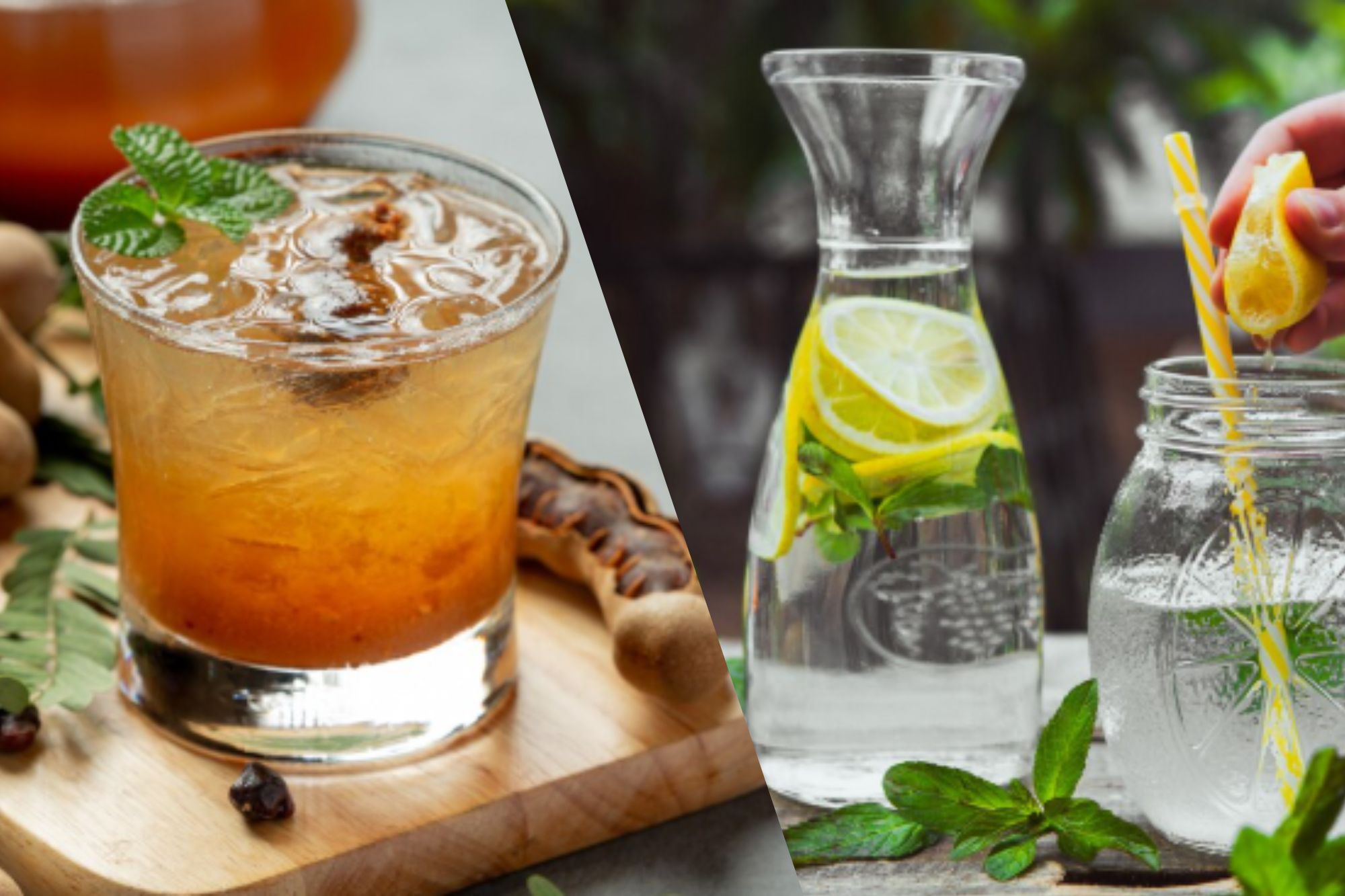 Imli paani and nimbu paani are summer drinks that have health benefits as well as side-effects