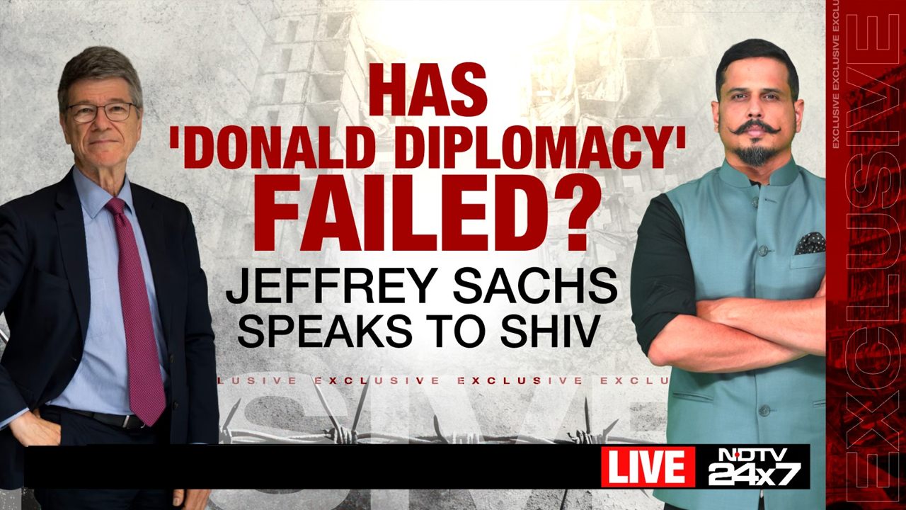 Has 'Donald Diplomacy' Failed? Jaffrey Sachs Speaks To NDTV
