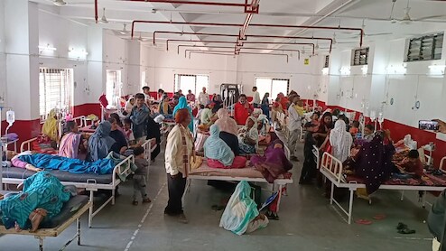 बुरहानपुर: 24 घंटे में अचानक बढ़े उल्टी-दस्त के मरीज! जिला अस्पताल प्रबंधन ने बढ़ाए बेड &nbsp;