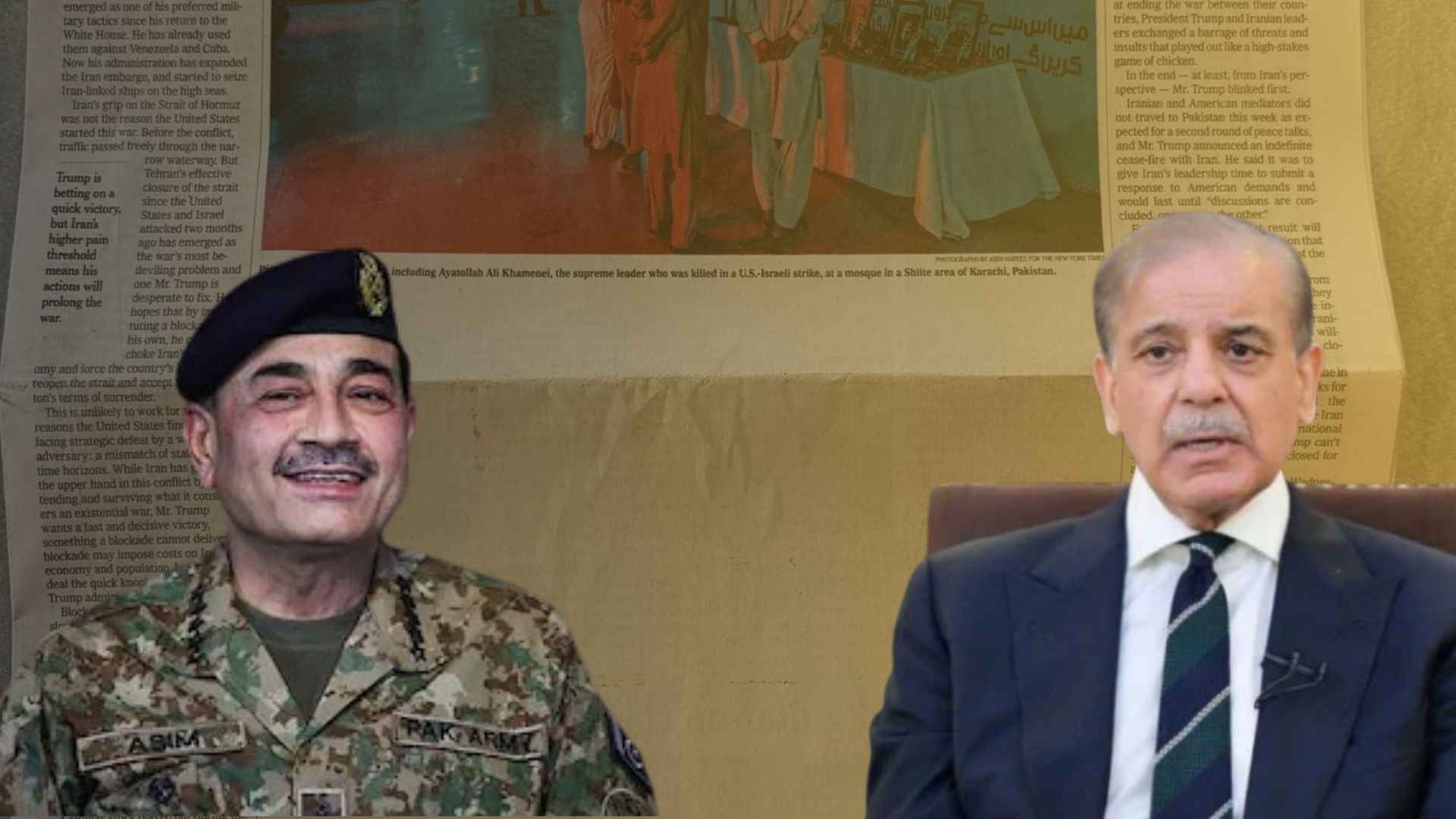 पाकिस्तान में अखबार को फ्रंट पेज छोड़ना पड़ा खाली, ईरान-अमेरिका वार्ता की आड़ में क्या छिपा रहे मुनीर-शहबाज?