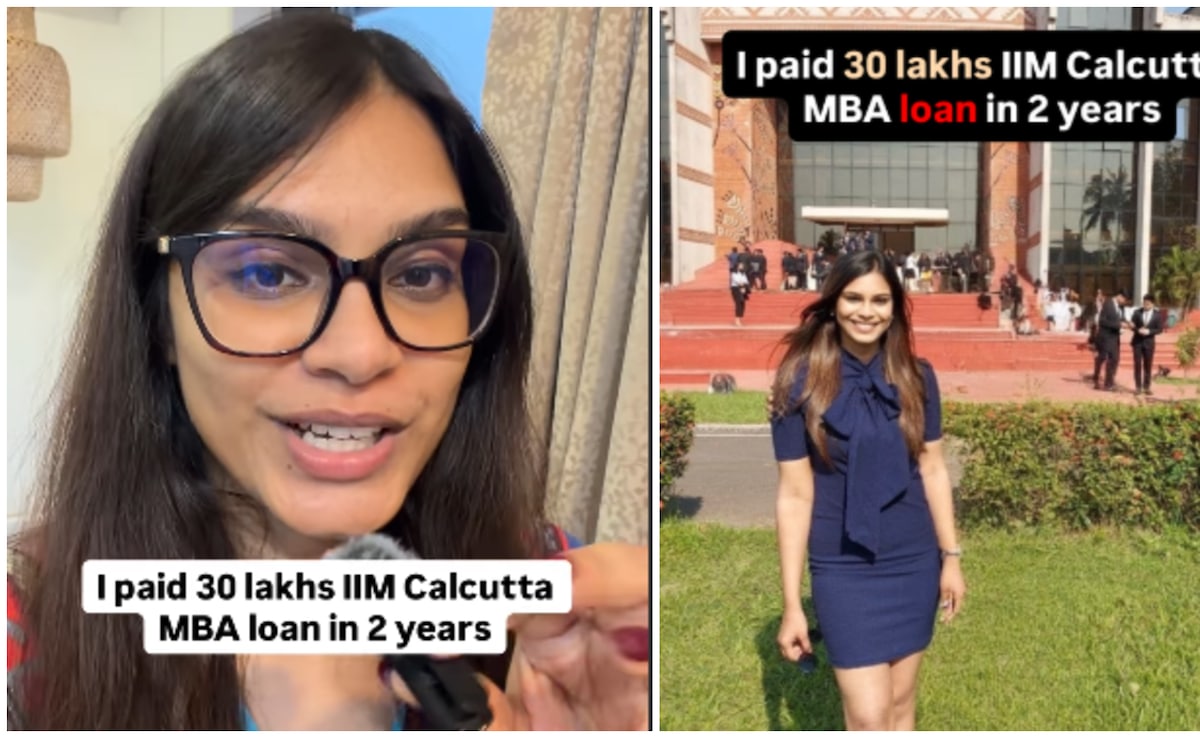 'Four Sources Of Income': IIM Calcutta Alumna Reveals How She Cleared Rs 30 Lakh MBA Loan In Just Two Years