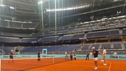 Watch: Rafael Nadal Teams Up With Thibaut Courtois, Plays Tennis Against Jude Bellingham Inside Bernabeu