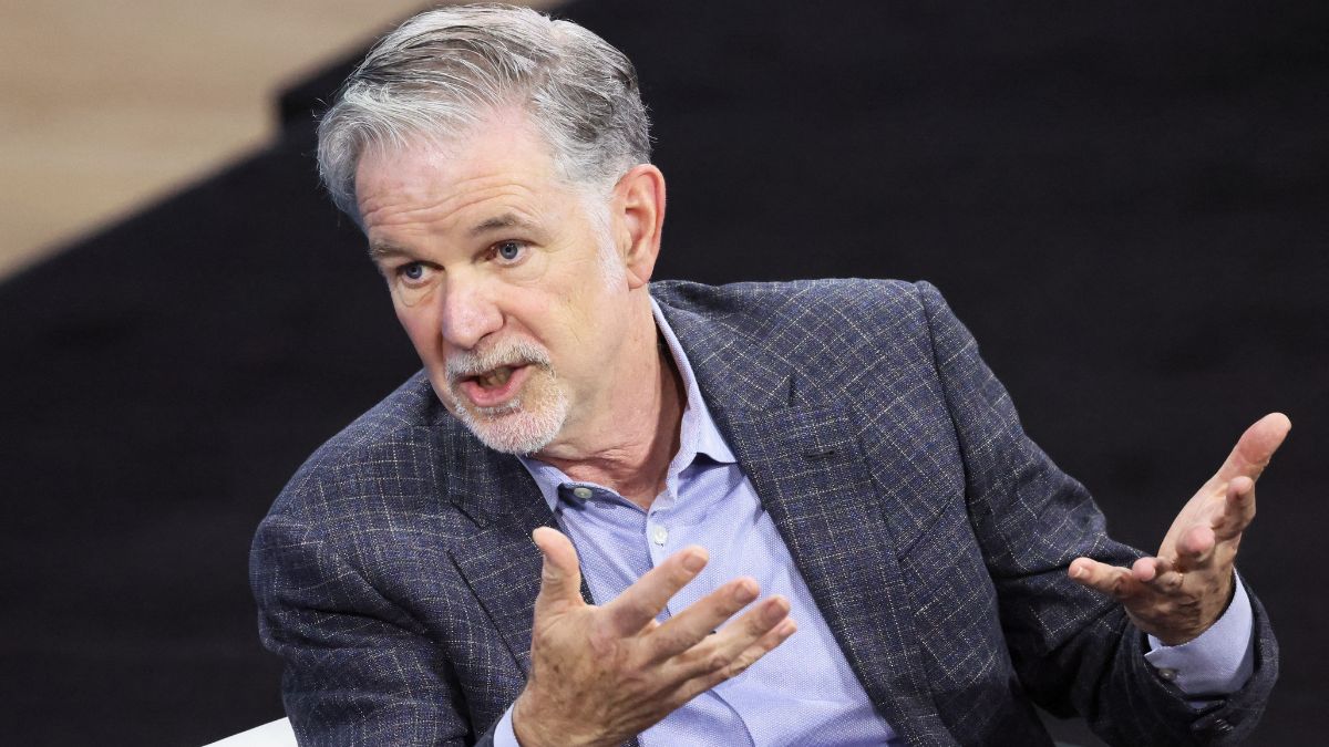 Netflix CoFounder Reed Hastings To Step Down From Board, Shares Fall Over 9%
