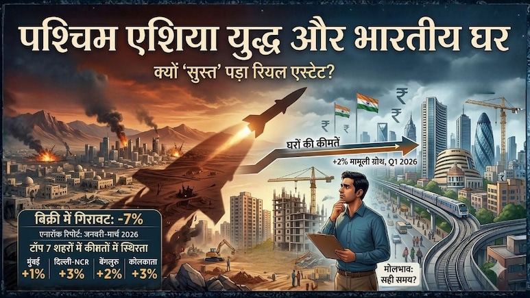 ईरान और इजरायल-अमेरिका युद्ध से आपके 'सपनों के घर' का क्या है कनेक्शन? सुस्ती का पूरा गणित समझ लीजिए