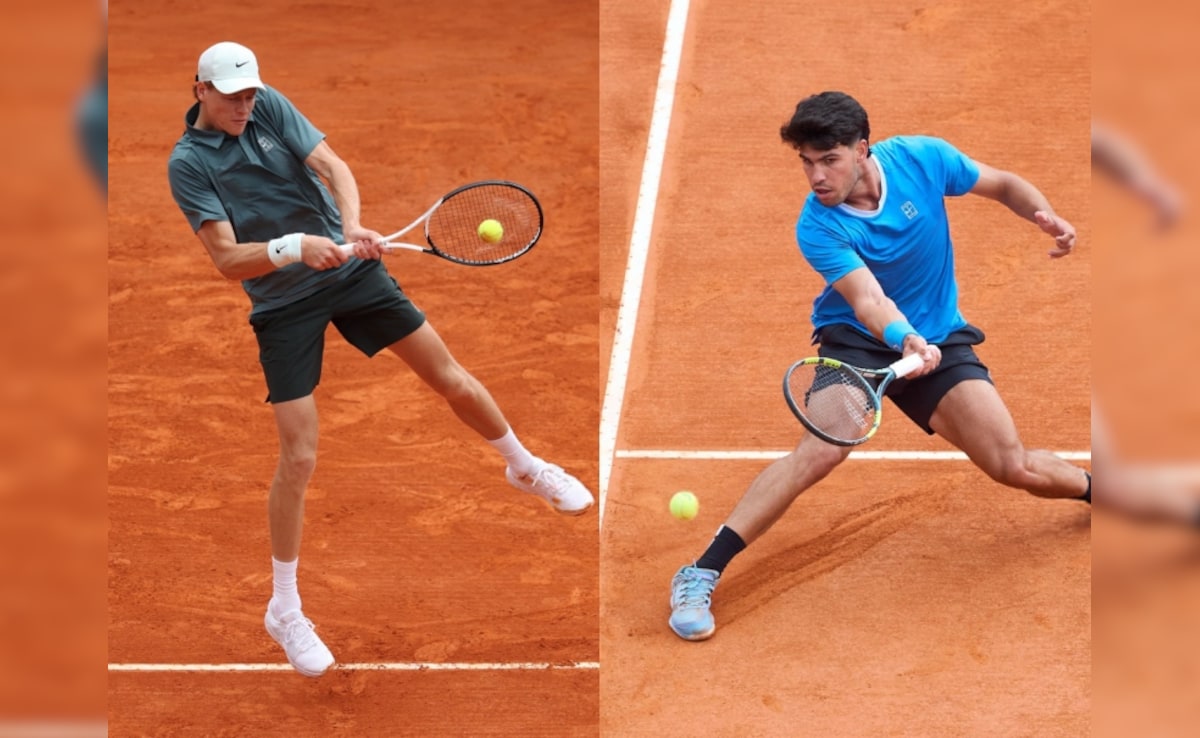 Jaanik Sinner And Carlos Alcaraz Start Fast On Monte Carlo Clay In Race For No.1