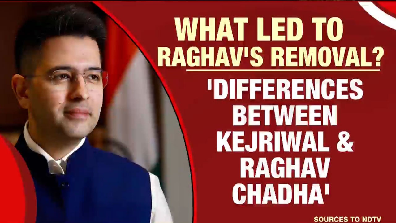 "Talking About Samosas": AAP Hits Back At Raghav Chadha's "Silenced" Remark